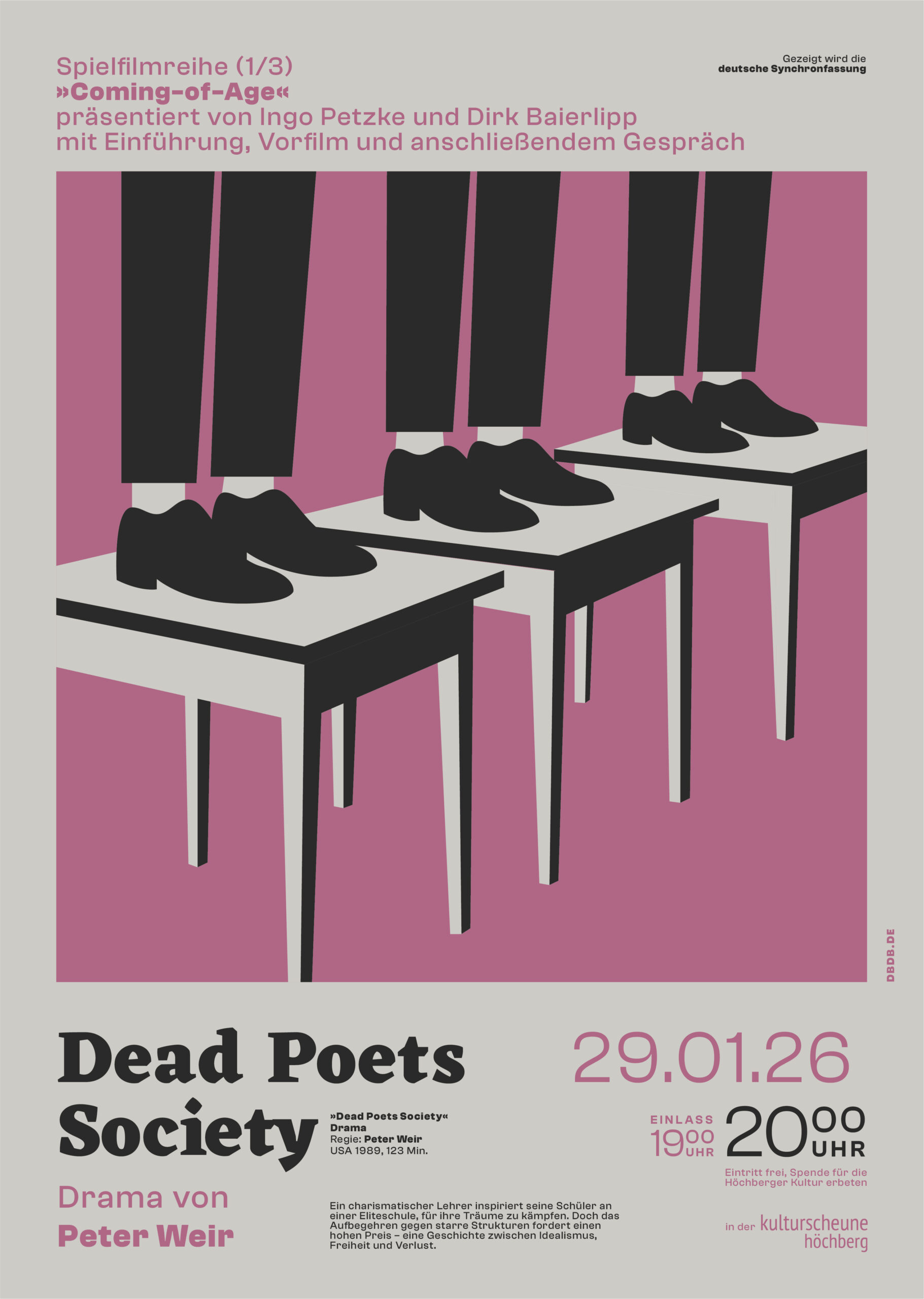Filmplakat – Club der toten Dichter